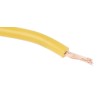 RS PRO Yellow 1 mm² Hook Up Wire, 18 AWG, 32/0.2 mm Strands, 25 m Length, Polyvinyl Chloride Jacket, Flexible BK 811-4425
