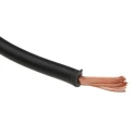 RS PRO Black 2.5 mm² Hook Up Wire, 13 AWG, 50/0.25 mm Core Strands, 100 m Length, PVC Jacket, 1000 V, 70°C 811-4510