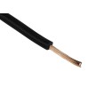 RS PRO Black 1.5 mm² Hook Up Wire, 15 AWG, 7/0.53 mm Core Strands, 100 m Length, Polyvinyl Chloride Insulation 811-4611
