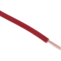 RS PRO Red 1 mm² Hook Up Wire, 18 AWG, 32/0.2 mm Core Strands, 100 m Length, Polyvinyl Chloride Insulation 811-4494