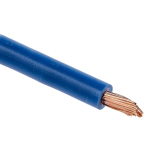 RS PRO Blue 2.5 mm² Flexible BK Series Hook Up Wire 13 AWG 50x0.25 mm Core Strands 100 m 811-4514