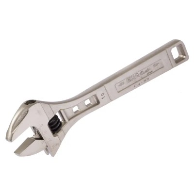Ega-Master 29 mm Jaw Capacity Adjustable Spanner 250mm Overall Metal Handle VDE/1000V Approved Non-Sparking 61112
