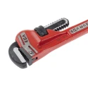Ega-Master Pipe Wrench 25.4 mm Jaw Capacity, 203.2 mm Overall Length, Metal Handle, VDE 1000V Approved, Phosphate 61014