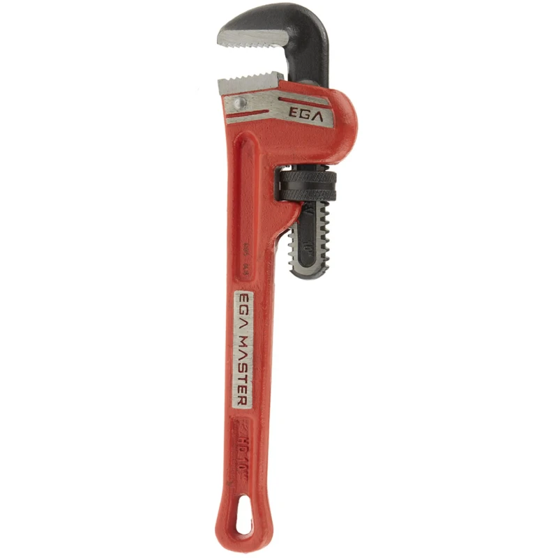 Ega-Master Pipe Wrench with 25.4 mm Jaw Capacity, 254 mm Overall Length, Metal Handle, VDE/1000V Approved Non-Sparking 61015