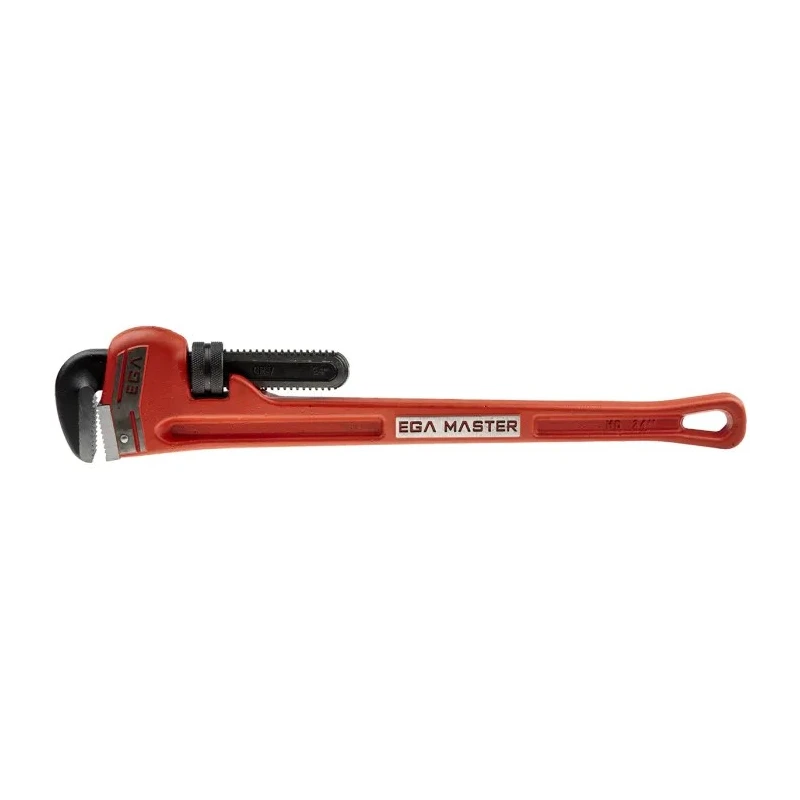 Ega-Master 76.2 mm Jaw Capacity Pipe Wrench, 609.6 mm Overall Length, Metal Handle, VDE/1000V Approved Non-Sparking 61019