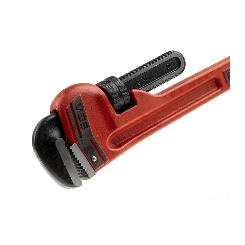 Ega-Master 76.2 mm Jaw Capacity Pipe Wrench, 609.6 mm Overall Length, Metal Handle, VDE/1000V Approved Non-Sparking 61019