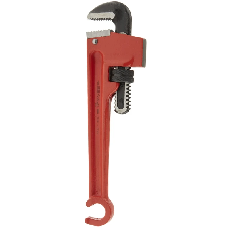 Ega-Master Pipe Wrench 25.4 mm Jaw Capacity 250 mm Overall Length Metal Handle VDE/1000V Approved Non-Sparking 57581