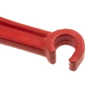 Ega-Master Pipe Wrench 25.4 mm Jaw Capacity 250 mm Overall Length Metal Handle VDE/1000V Approved Non-Sparking 57581