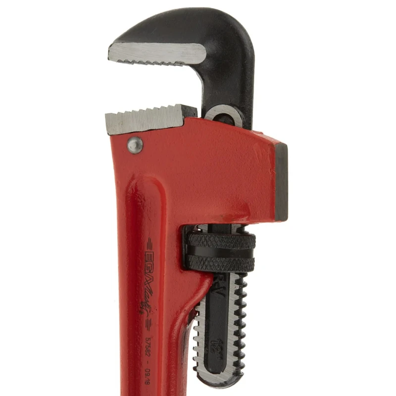Ega-Master 25.4 mm Jaw Capacity Pipe Wrench 300mm Overall Length Metal Handle VDE/1000V Approved Non-Sparking 57582