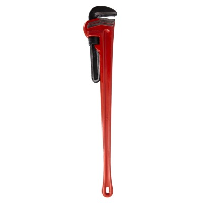 Ega-Master Pipe Wrench with 152.4 mm Jaw Capacity, 1.22 m Overall Length, Metal Handle, VDE 1000V Approved, Phosphate 61021