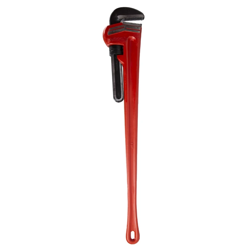 Ega-Master Pipe Wrench with 152.4 mm Jaw Capacity, 1.22 m Overall Length, Metal Handle, VDE 1000V Approved, Phosphate 61021