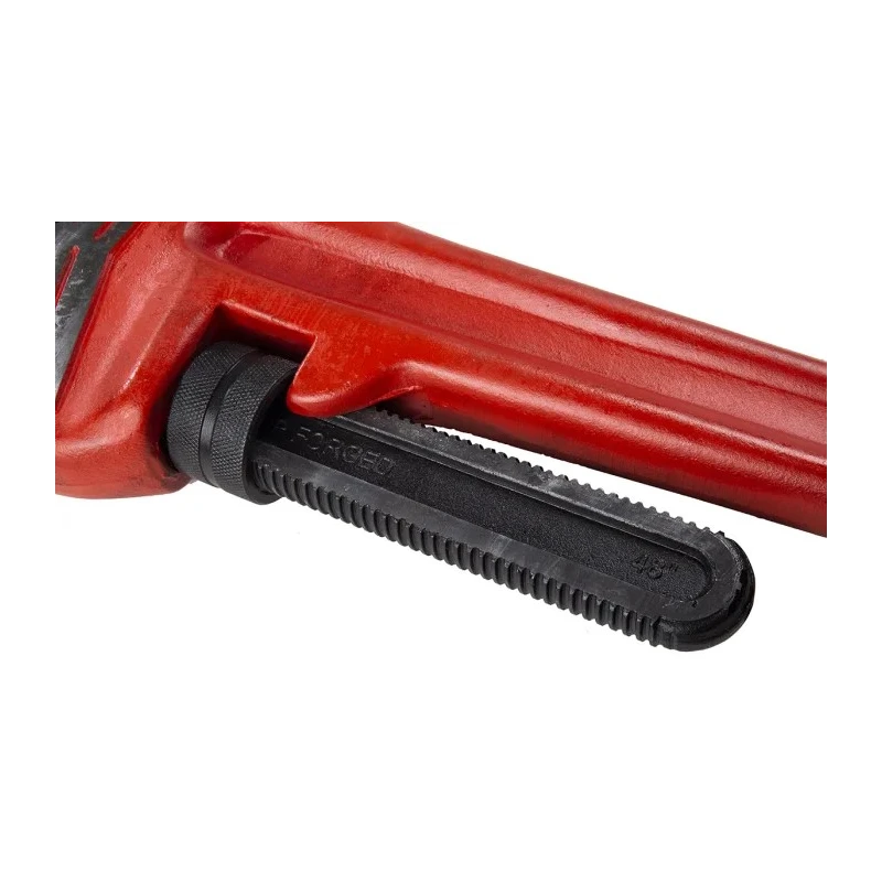 Ega-Master Pipe Wrench with 152.4 mm Jaw Capacity, 1.22 m Overall Length, Metal Handle, VDE 1000V Approved, Phosphate 61021