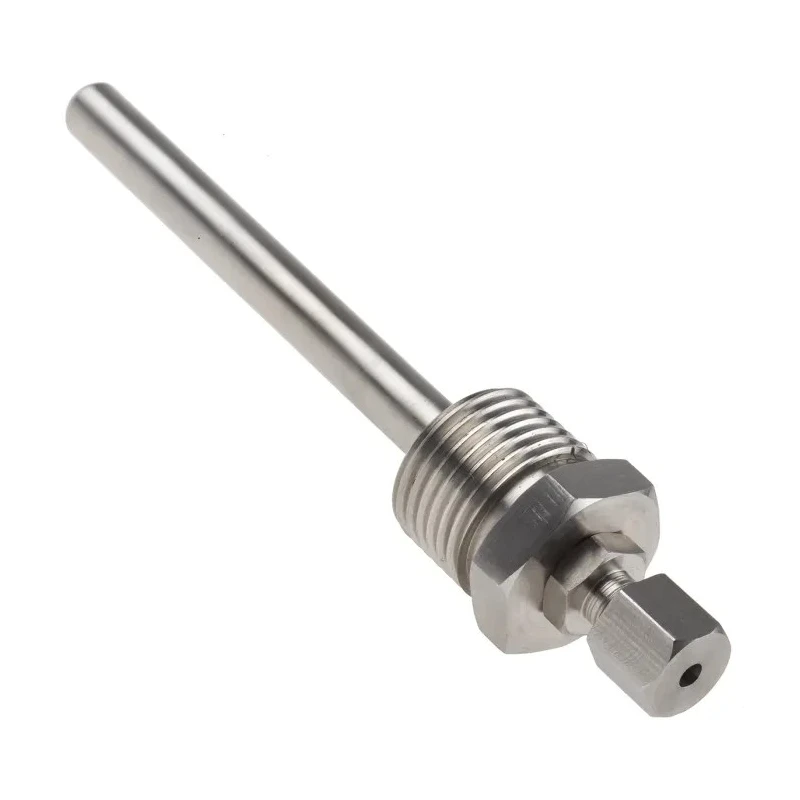 RS PRO Stainless Steel Thermowell for Use with Temperature Probe RoHS Standard 178-0955