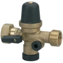 Watts Pressure Reducing Valve Threaded, Brass Body, Adjustable 1.5-4 bar Outlet Pressure 2282900