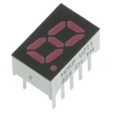 Broadcom 1 Digit 7 Segment Red LED Display Anode 8mm Character Height HDSP-U211