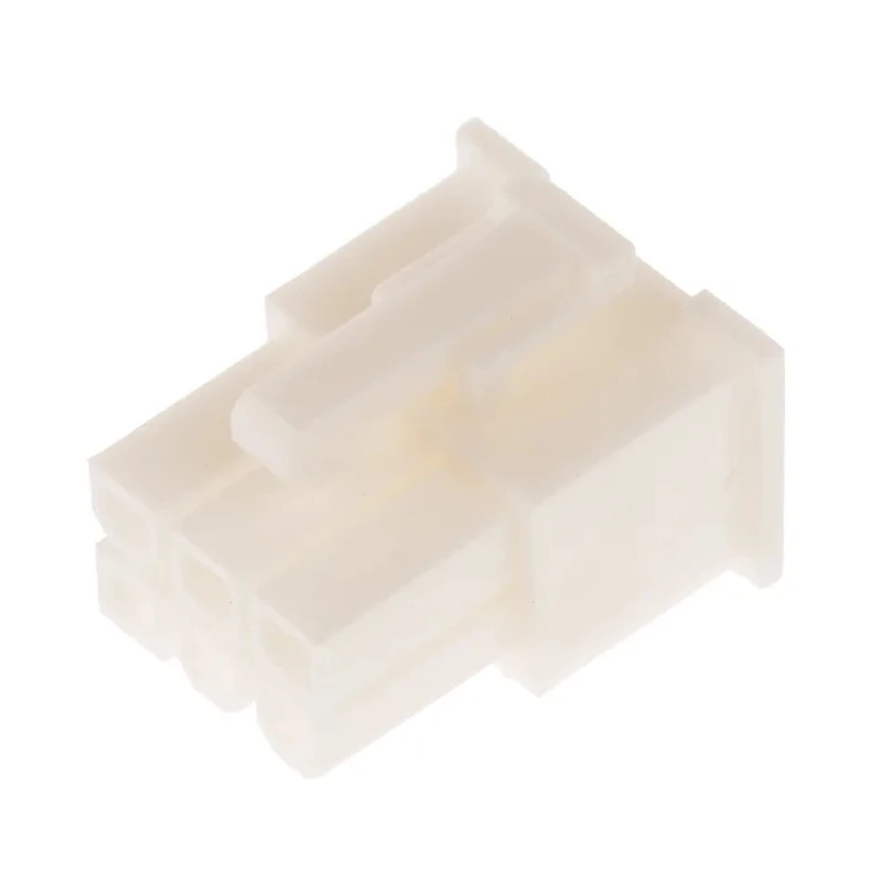 TE Connectivity VAL-U-LOK Female Connector Housing 4.2 mm Pitch 6 Way 2 Row Straight 1969614-6
