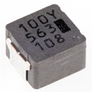 Panasonic 0645 Shielded Surface Mount Inductor with Metal Core 10 μH ±20% 8.3 A Idc ETQP4M