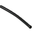 RS PRO Spiral Cable Wrap Black Polyethylene 3 mm Diameter 5 m Length 10 mm Maximum Bundle Diameter 811-7632