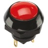 Otto P9 Series Push Button Switch Momentary Panel SPDT Red LED IP68S 28V DC 115V AC P9-513121W