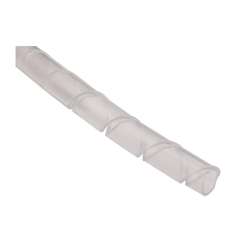 RS PRO Spiral Cable Wrap Nylon, Natural Color, 25 mm Max Bundle Diameter, 4.5 mm Max Cable Diameter, 10m Length 811-7718