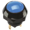 Otto P9 Series Momentary Push Button Switch Panel Mount SPDT Blue LED IP68S 28V dc 115V ac P9-513126W
