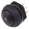 Otto Illuminated Push Button Switch, Momentary, Panel Mount, SPDT, Amber LED, IP68S, 28 V dc 115 V ac LP9-31231H22
