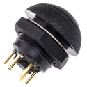 Otto Illuminated Push Button Switch Panel Mount Momentary SPDT Green LED IP68S 28V DC 115V AC LP9-31231G22