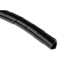 RS PRO Spiral Cable Wrap Polyethylene 15mm Nominal Diameter 35mm Max Bundle Diameter 10m Length 811-7689