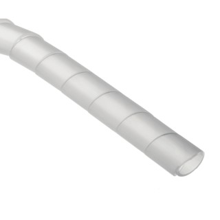 RS PRO Spiral Cable Wrap Polyethylene 15mm Cable Diameter 35mm Max Bundle Diameter 10m Length 811-7698