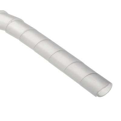 RS PRO Spiral Cable Wrap Polyethylene 15mm Cable Diameter 35mm Max Bundle Diameter 10m Length 811-7698
