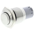 RS PRO Push Button Switch Momentary Panel Mount SPDT 16 mm Cutout White LED IP65 IP67 250 V AC 811-8370