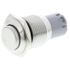 RS PRO Push Button Switch Momentary Panel Mount SPDT 16 mm Cutout White LED IP65 IP67 250 V AC 811-8370