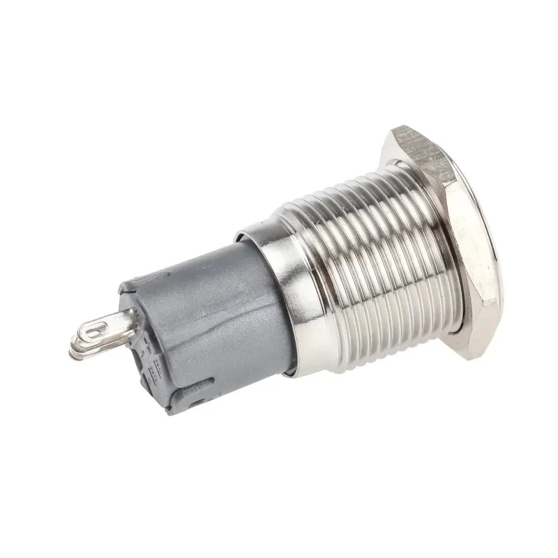 RS PRO Push Button Switch, Latching, Panel Mount, 16 mm Cutout, SPDT Contact, White LED, IP65/IP67, 250 V AC, 3 A 811-8376