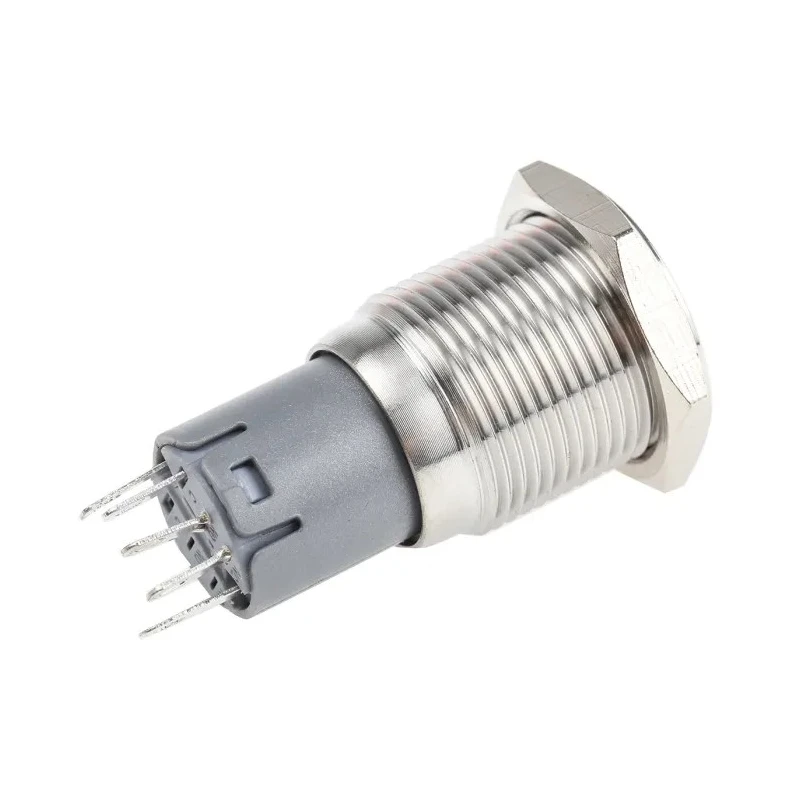 RS PRO Illuminated Push Button Switch, Latching, Panel Mount, 16 mm Cutout, SPDT, Green LED, IP65/IP67, 250 V AC 3A 811-8392