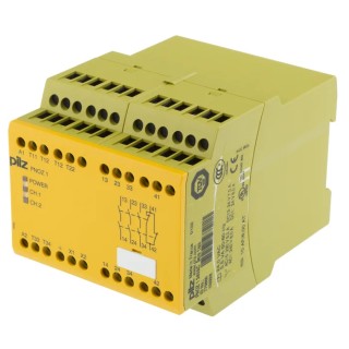 Pilz PNOZ 1 24V AC Safety Relay with 3 Safety Contacts and 1 Auxiliary Contact 775600