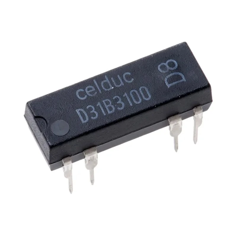 Celduc Reed Relay, 5V DC Coil, SPNC Contact Configuration, 100V DC Max Voltage, 0.5A Max Current, 500 Ω Coil D31B3100