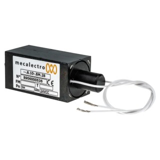 Mecalectro Solenoid Interlock Switch 8 10 Series, Power to Unlock, 24V DC, 9W, IP40, 60x30x30 mm 8 10 BM 28