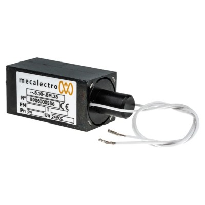 Mecalectro Solenoid Interlock Switch 8 10 Series, Power to Unlock, 24V DC, 9W, IP40, 60x30x30 mm 8 10 BM 28