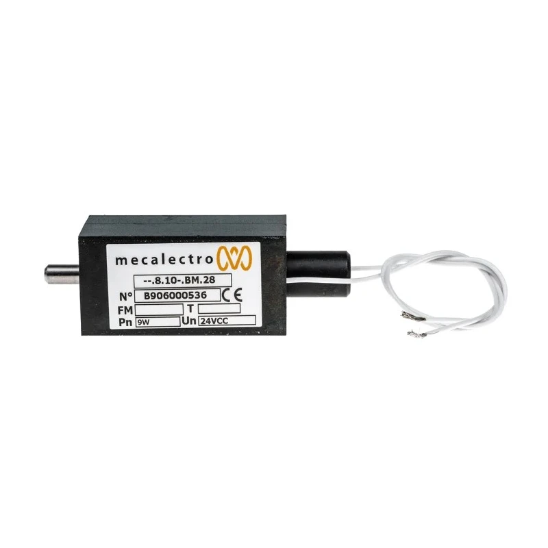 Mecalectro Solenoid Interlock Switch 8 10 Series, Power to Unlock, 24V DC, 9W, IP40, 60x30x30 mm 8 10 BM 28