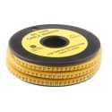 Partex Marking Systems RS PRO EC Slide-On Cable Marker, Black Legend "2", 4.2 mm Max Cable, 3 mm Min Cable, Yellow 812-0806