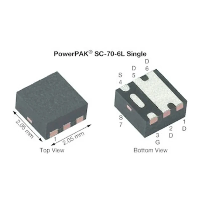 Vishay Siliconix TrenchFET N-Channel MOSFET 12 A, 60 V, Enhancement Mode, 6-Pin SC-70-6L SiA106DJ-T1-GE3