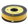 RS PRO EC Slide-On Cable Marker Black Pre-printed "B", 7.4 mm Max Cable Diameter, 3.6 mm Min Cable Diameter 812-0972