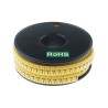 RS PRO Slide-On Cable Marker Black Pre-printed "7" for 3.5 mm to 7 mm Cable FM Series 812-1091