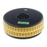 RS PRO Slide-On Cable Marker Black Pre-printed Earth Legend PVC 7mm Max Cable Diameter 3.5mm Min Cable Diameter 812-1206