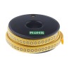 RS PRO Slide-On Cable Marker Black Pre-printed "O" for 3.5-7 mm Cable 5 mm Length 812-1155