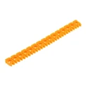 RS PRO Yellow Clip-On Cable Marker, Pre-printed N to Z Black Legend 2.8mm x 5.5mm 812-1221