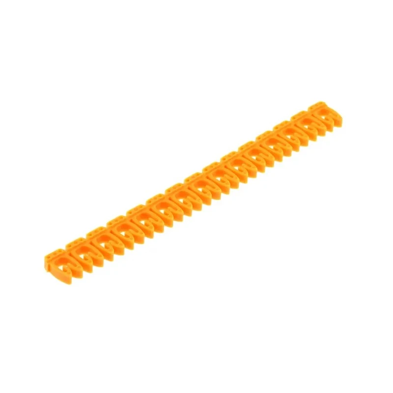 RS PRO Yellow Clip-On Cable Marker, Pre-printed N to Z Black Legend 2.8mm x 5.5mm 812-1221