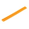 RS PRO Yellow Clip-On Cable Marker, Pre-printed N to Z Black Legend 2.8mm x 5.5mm 812-1221