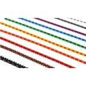RS PRO Clip-On Cable Marker, Yellow, Pre-printed 0-9 Black 812-1231