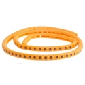 RS PRO Snap-On Pre-Printed Cable Marker Black Legend "B", Polyamide 6, 3.0-3.4 mm Cable Diameter 812-1287